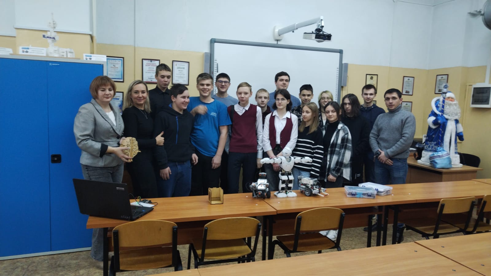 Обучающиеся Центра поддержки одарённых детей «Стратегия» г. Ельца посетили Центр молодежных информационных технологий ЕГУ им. И.А. Бунина