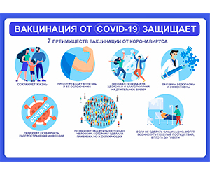 Вакцинация - самый эффективный способ предотвратить коронавирус